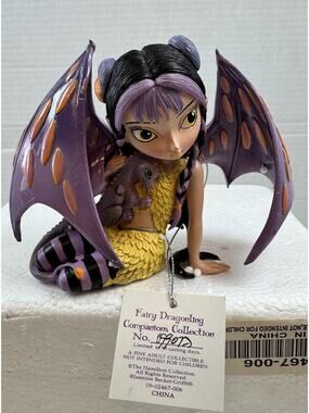 Hamilton Rae Fairy Dragonling Jasmine Becket-Griffith Figurine w COA